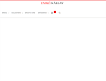 Tablet Screenshot of enikokallay.com